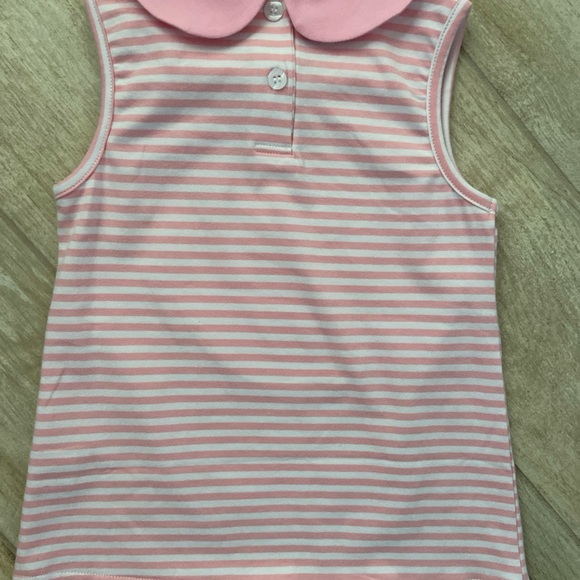 Stitchy Fish Girls Spring Summer Outfit Sets Pink Lemon  Gingham Size 4T New - Picture 7 of 9